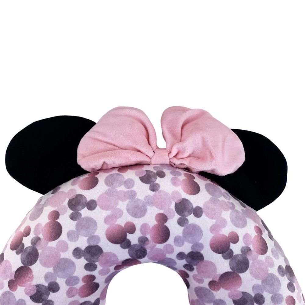 Disney Womens Pink Minnie Mouse U Shape Comfort Travel Neck Pillow One Size - Picture 5 of 12
